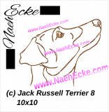 Stickdatei Jack Russell Terrier 8 10x10