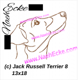 Stickdatei Jack Russell Terrier 8 13x18
