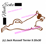 Stickdatei Jack Russell Terrier Nr. 9 20x30