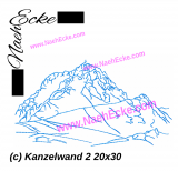 Stickdatei Kanzelwand 2 20x30