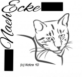 PLOTTERdatei Katze 10 SVG / EPS 