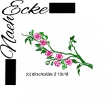 Embroidery Cherry 2 5x7" 