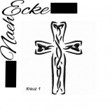 Embroidery Cross Nr. 1 5x7" 