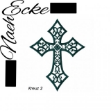 Embroidery Cross Nr. 2 5x7" 