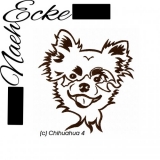 Stickdatei Chihuahua Nr. 4 20x30