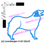 Stickdatei Leonberger 4-10 10x10