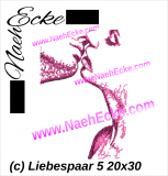 Stickdatei Liebespaar 5 20x30 / 20x20 / 20x28