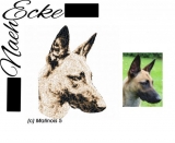 Embroidery Malinois Nr. 5 PHOTOstitch 13x18 