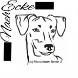 Stickdatei Manchester Terrier Nr. 2 13x18 