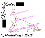Embroidery Mantrailing 4 5x7