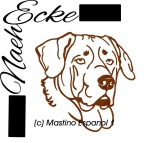 Stickdatei Mastino Espanol Nr. 1 13x18 