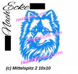 Stickdatei Mittelspitz 2