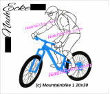 Stickdatei Mountainbike 1 20x30 / 20x28