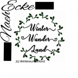 Stickdatei Winterwunderland 13x18 