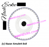 Embroidery Nazar Amulett 4x4