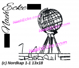 Stickdatei Nordkap 1-1 13x18 / 14x20