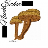 Embroidery Mushroom 01 4x4