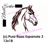 Stickdatei Pura Raza Espanola 03 13x18 / 14x20