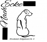 Stickdatei Rhodesian Ridgeback Nr. 5 20x30 