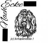 Stickdatei Schapendoes Nr. 1 10x10 