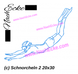 Embroidery Snorkel 2 11.81 x 7.87