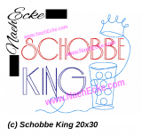 Stickdatei Schobbe King 20x30 / 20x28