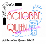 Stickdatei Schobbe Queen 10x10