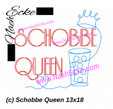 Stickdatei Schobbe Queen 13x18 / 14x20