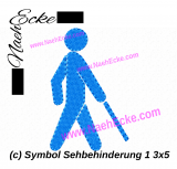 Embroidery Visual Impairment 1.26 x 1.99