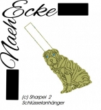 Embroidery Shar-Pei Nr. 2 ITH Keychain