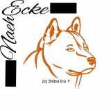 Stickdatei Shiba Inu 1 10x10 