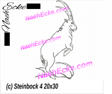 embroidery file Capricorn No . 4 7.87 x 11.82