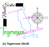 Embroidery Tegernsee 11.81 x 7.87