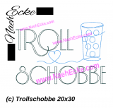 Stickdatei Trollschobbe 20x30 / 20x28
