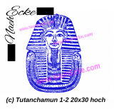 Stickdatei Tutanchamun 1-2 20x30 / 20x28 Scrib-Art hoch