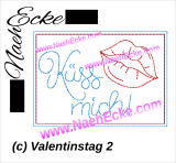 Stickdatei Valentinskarte 2 13x18 ITH