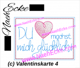 Stickdatei Valentinskarte 4 13x18 ITH