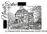 Embroidery Wartermill Stuckenborstel 7.87 x 11.02 / 11.81 x 7.87