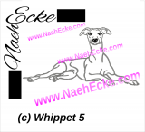 Stickdatei Whippet Nr. 5 20x28