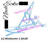 Embroidery Windsurf 1 11.81 x 7.87
