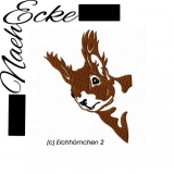 Stickdatei Eichhörnchen 2 13x18 