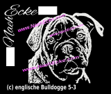 Stickdatei Englische Bulldogge Nr. 5-3 13x18