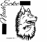 Datei Eurasier Nr. 1 SVG / EPS 