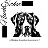 Stickdatei Großer Schweizer Sennenhund 2 13x18 