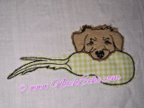Embroidery Nova Scotia Duck Tolling Retriever Nr. 7 4x4