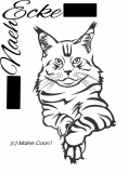 File Cat Maine Coon Nr. 1 SVG / EPS 