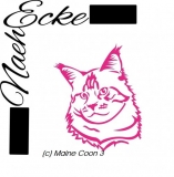 PLOTTERdatei Katze Maine Coon 3 SVG / EPS 