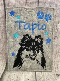 Embroidery Finnischer Lapphund 4x4