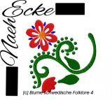 Stickdatei Schwedische Folklore 4 10x10