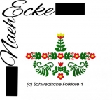 Stickdatei Schwedische Folklore 1 10x10